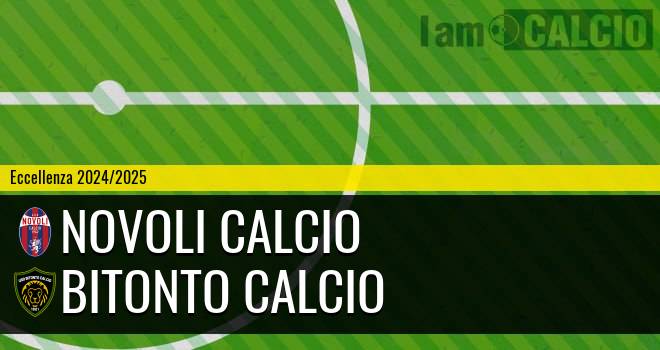 Novoli Calcio - Bitonto Calcio