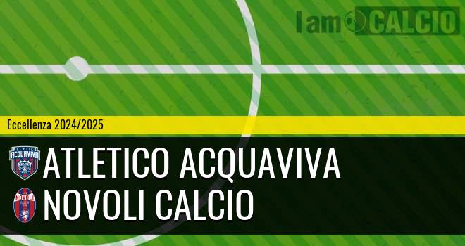 Atletico Acquaviva - Novoli Calcio