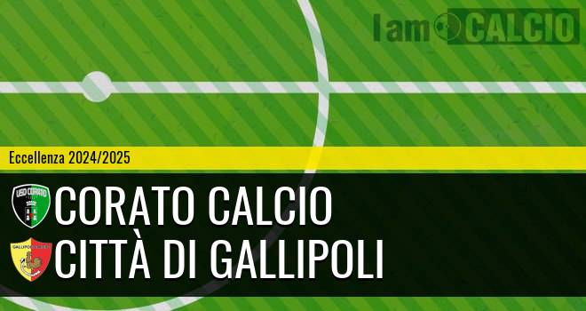 Corato Calcio - Città di Gallipoli