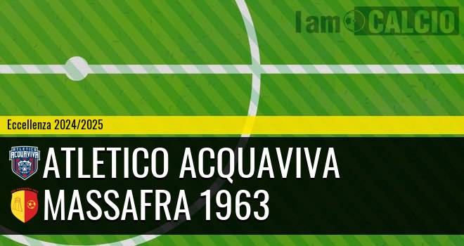 Atletico Acquaviva - Massafra 1963