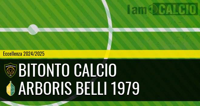 Bitonto Calcio - Arboris Belli 1979