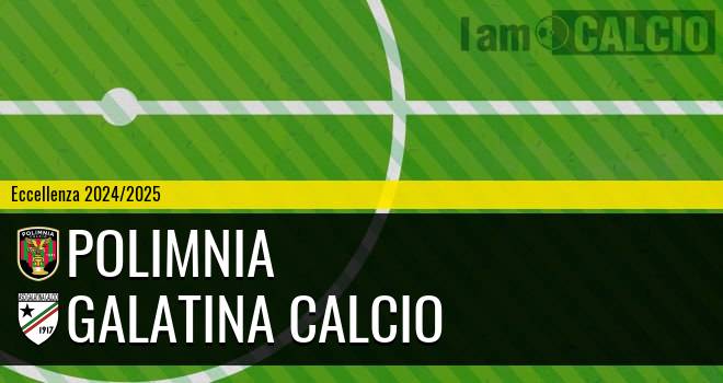 Polimnia - Galatina Calcio