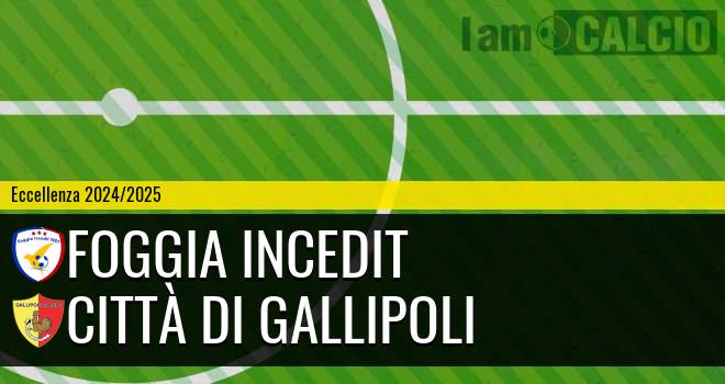 Foggia Incedit - Città di Gallipoli