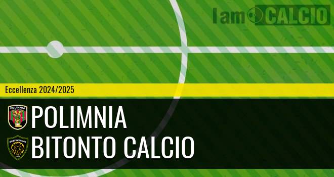 Polimnia - Bitonto Calcio