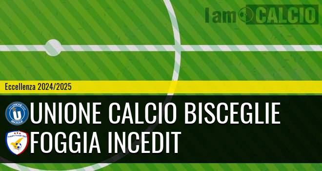 Unione Calcio Bisceglie - Foggia Incedit