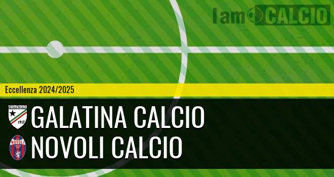 Galatina Calcio - Novoli Calcio