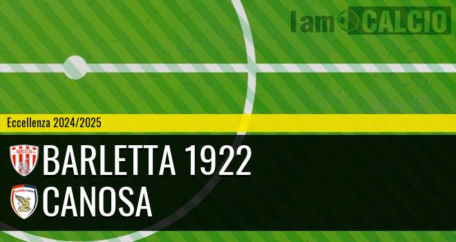 Barletta 1922 - Canosa