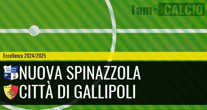 Nuova Spinazzola - Città di Gallipoli