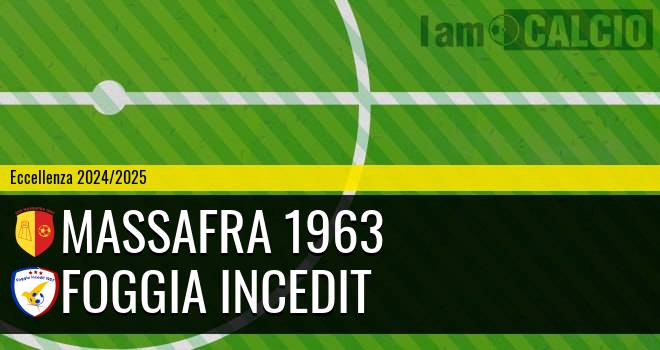 Massafra 1963 - Foggia Incedit