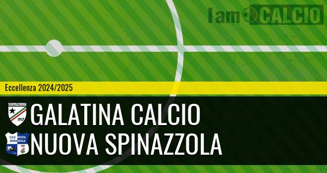 Galatina Calcio - Nuova Spinazzola