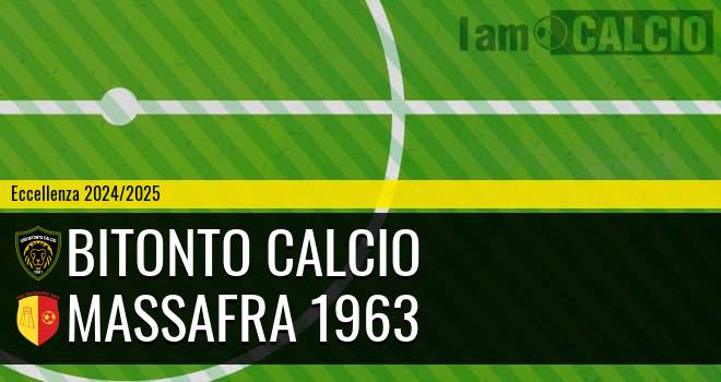 Bitonto Calcio - Massafra 1963