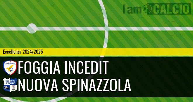 Foggia Incedit - Nuova Spinazzola