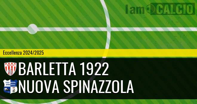 Barletta 1922 - Nuova Spinazzola