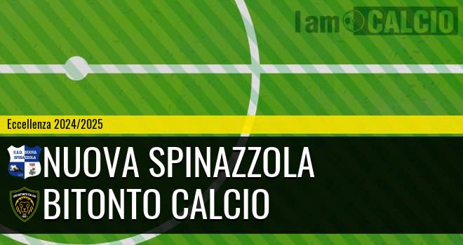 Nuova Spinazzola - Bitonto Calcio