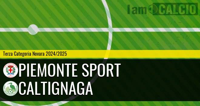 Piemonte Sport - Caltignaga