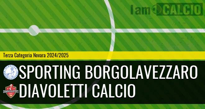 Sporting Borgolavezzaro - Diavoletti Calcio