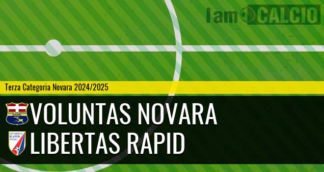 Voluntas Novara - Libertas Rapid