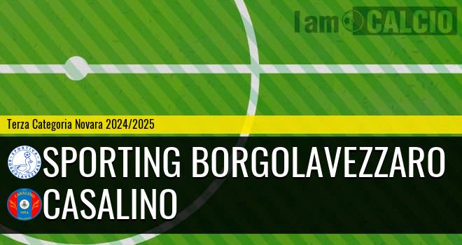 Sporting Borgolavezzaro - Casalino