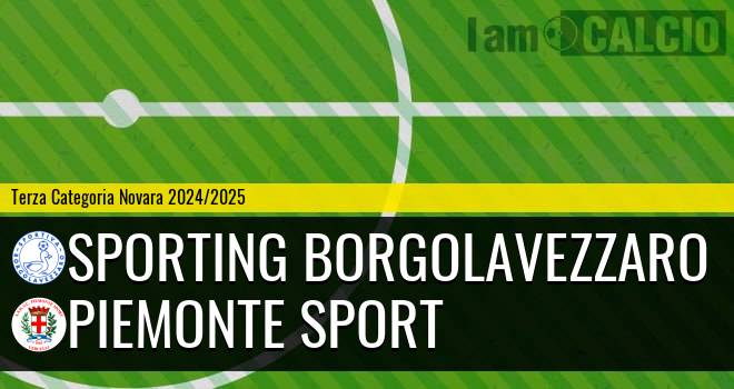 Sporting Borgolavezzaro - Piemonte Sport