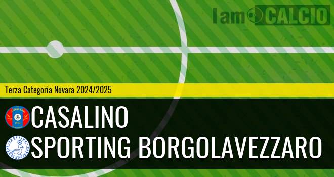 Casalino - Sporting Borgolavezzaro