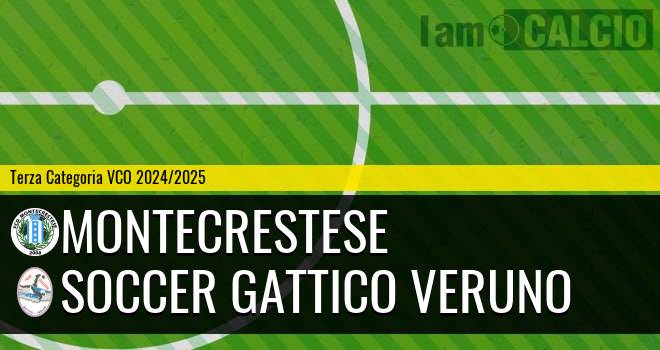 Montecrestese - Soccer Gattico Veruno