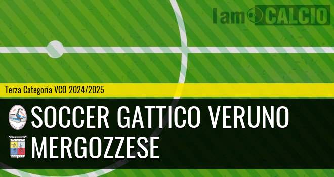 Soccer Gattico Veruno - Mergozzese