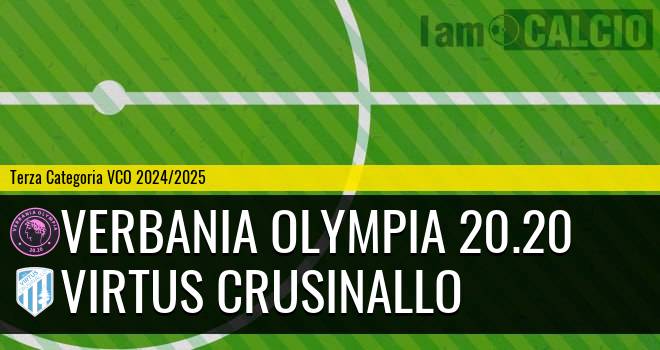 Verbania Olympia 20.20 - Virtus Crusinallo