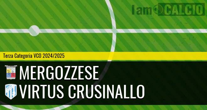 Mergozzese - Virtus Crusinallo