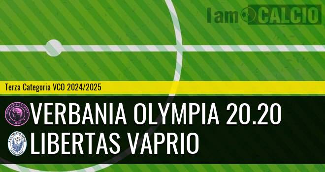 Verbania Olympia 20.20 - Libertas Vaprio