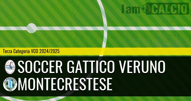 Soccer Gattico Veruno - Montecrestese