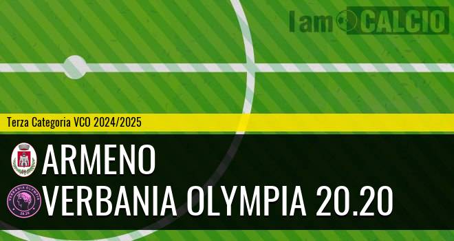 Armeno - Verbania Olympia 20.20