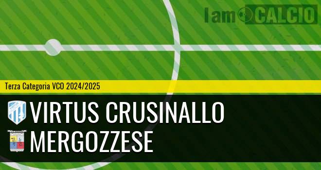 Virtus Crusinallo - Mergozzese