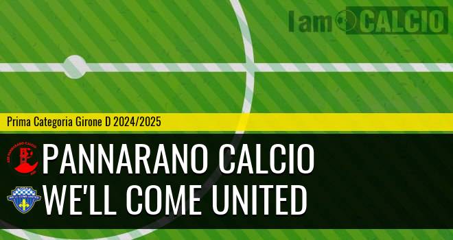 Pannarano Calcio - We'll Come United