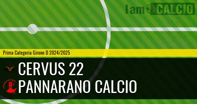 Cervus 22 - Pannarano Calcio