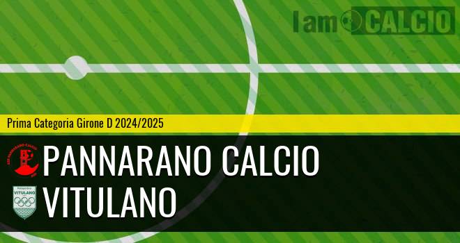 Pannarano Calcio - Vitulano