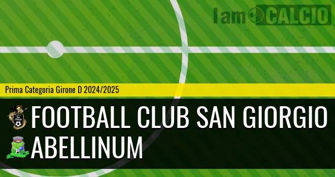 Football Club San Giorgio - Abellinum