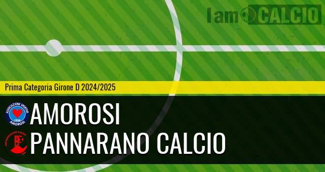 Amorosi - Pannarano Calcio