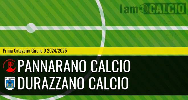 Pannarano Calcio - Durazzano Calcio