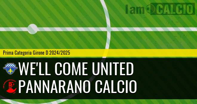 We'll Come United - Pannarano Calcio