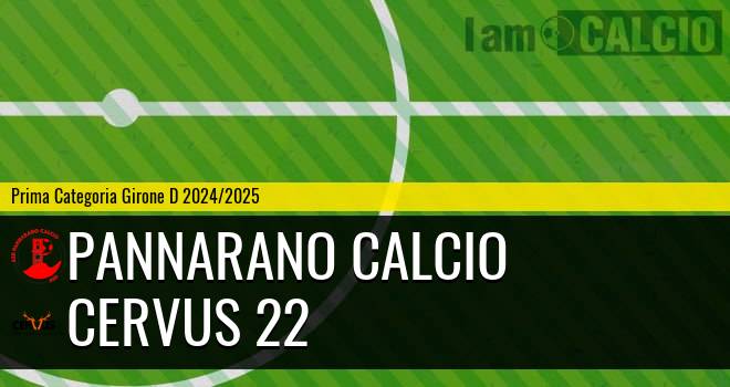 Pannarano Calcio - Cervus 22