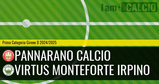 Pannarano Calcio - Virtus Monteforte Irpino