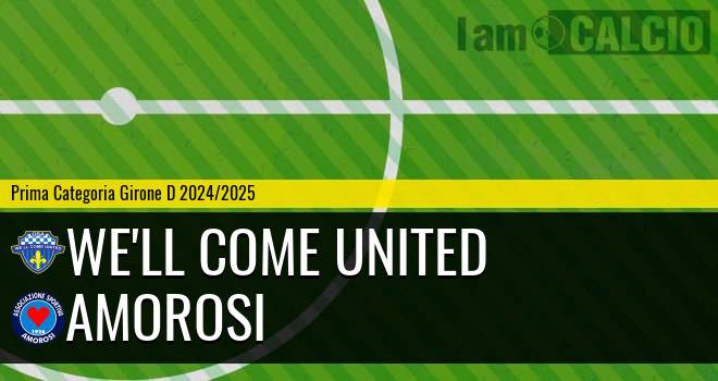 We'll Come United - Amorosi