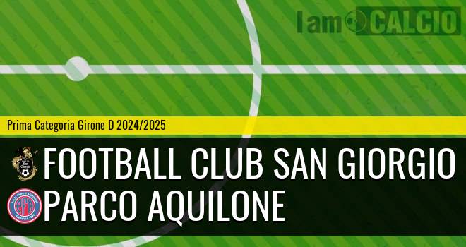 Football Club San Giorgio - Parco Aquilone