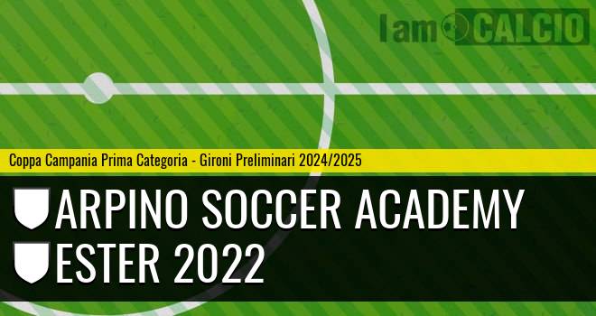 Arpino Soccer Academy - Ester 2022