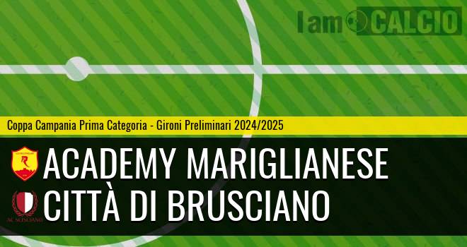 Academy Mariglianese - Città di Brusciano