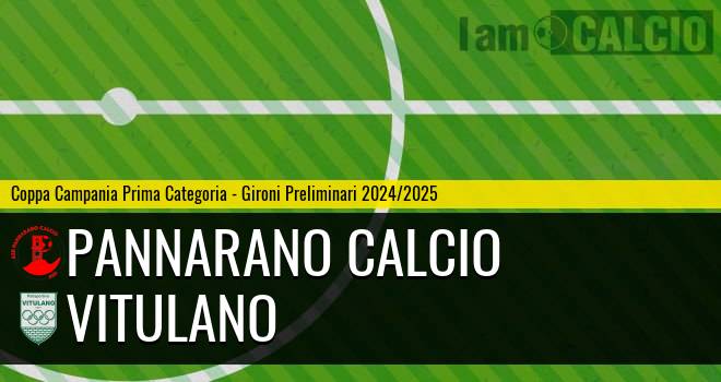 Pannarano Calcio - Vitulano