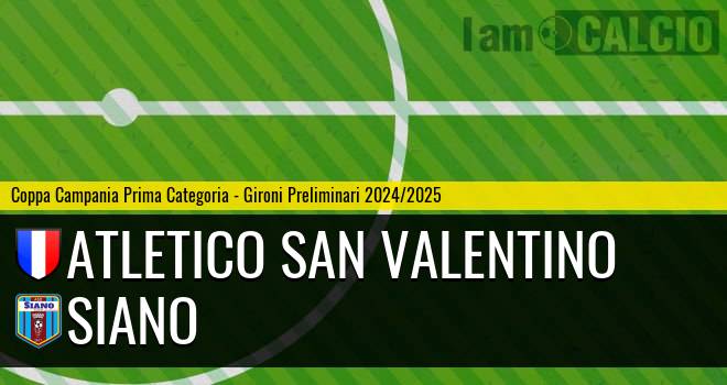 Atletico San Valentino - Siano