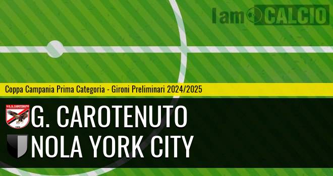 G. Carotenuto - Nola York City