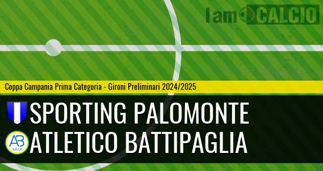 Sporting Palomonte - Atletico Battipaglia