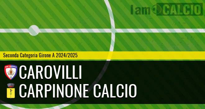 Carovilli - Carpinone Calcio